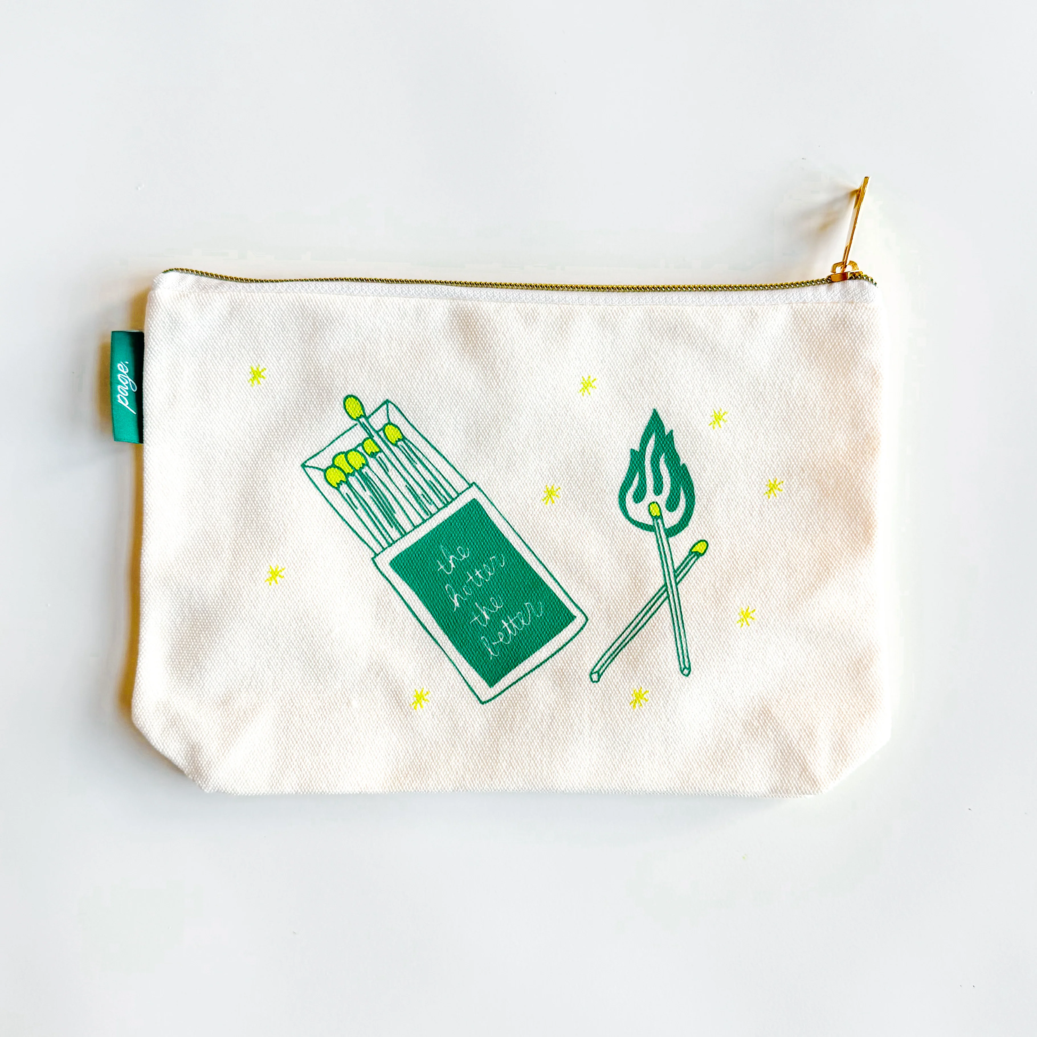 Bookish Zip Pouches