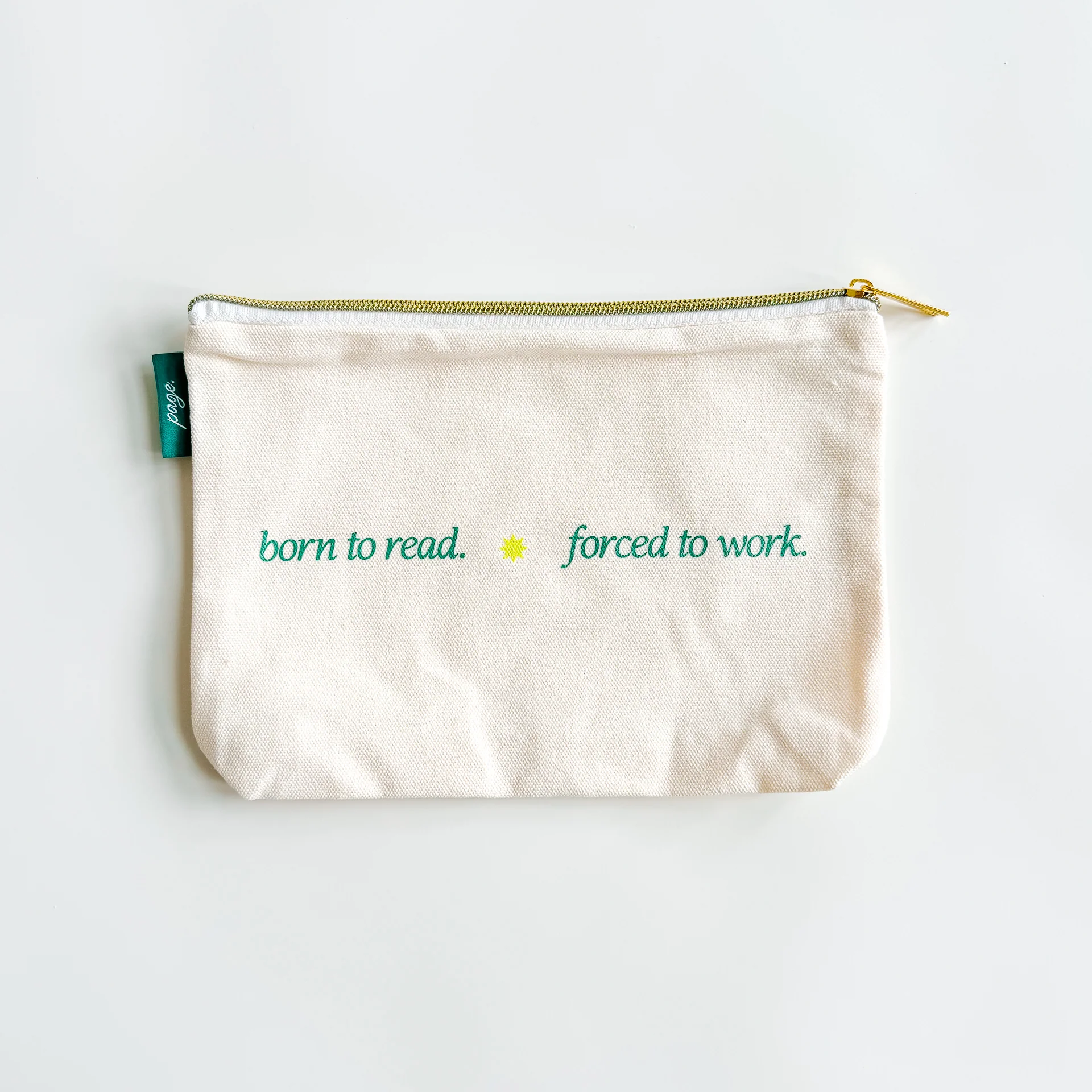 Bookish Zip Pouches