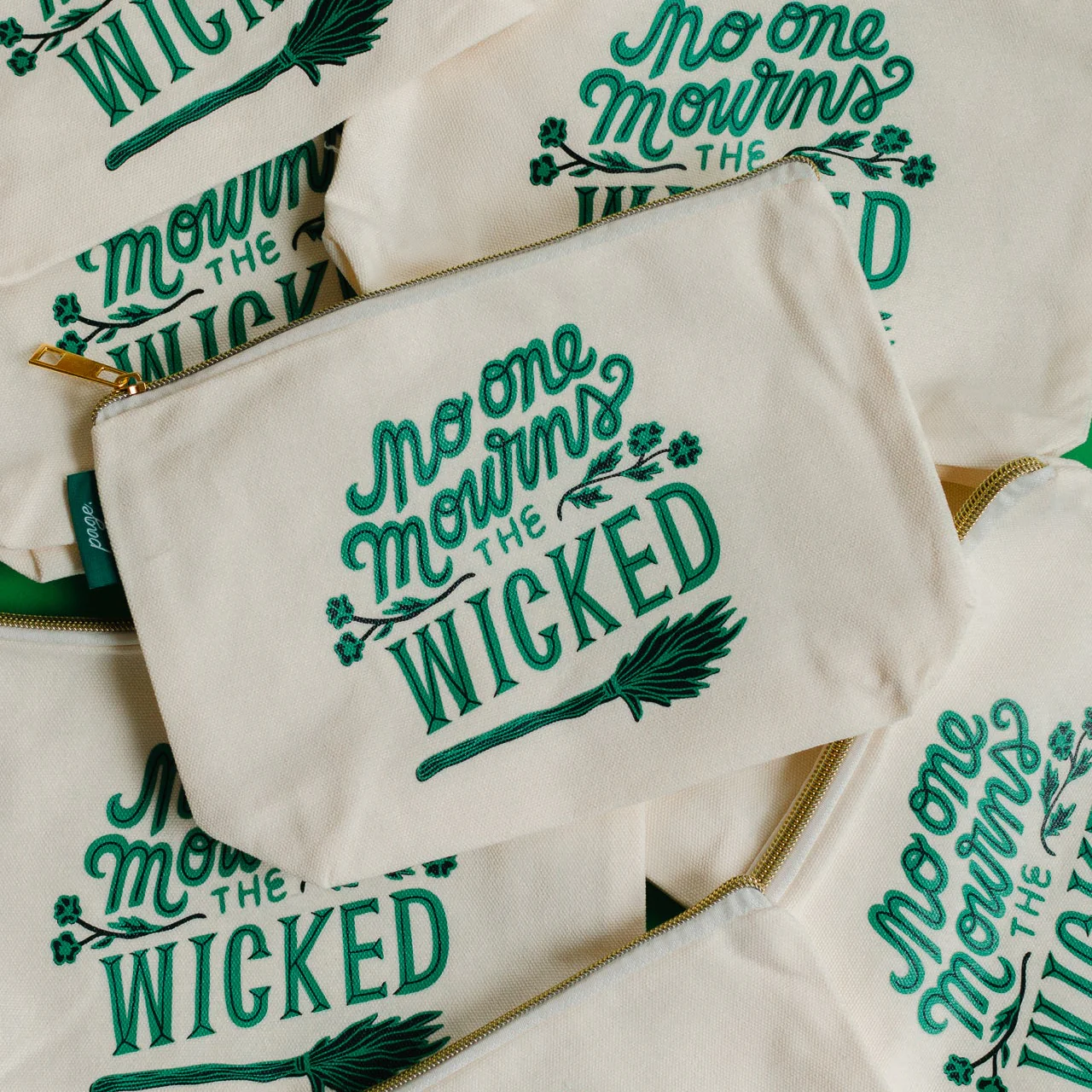 Bookish Zip Pouches