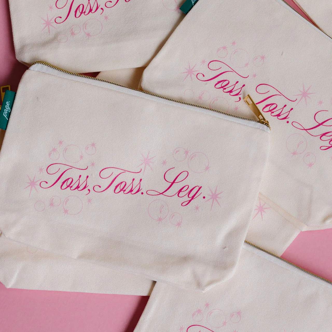 Bookish Zip Pouches