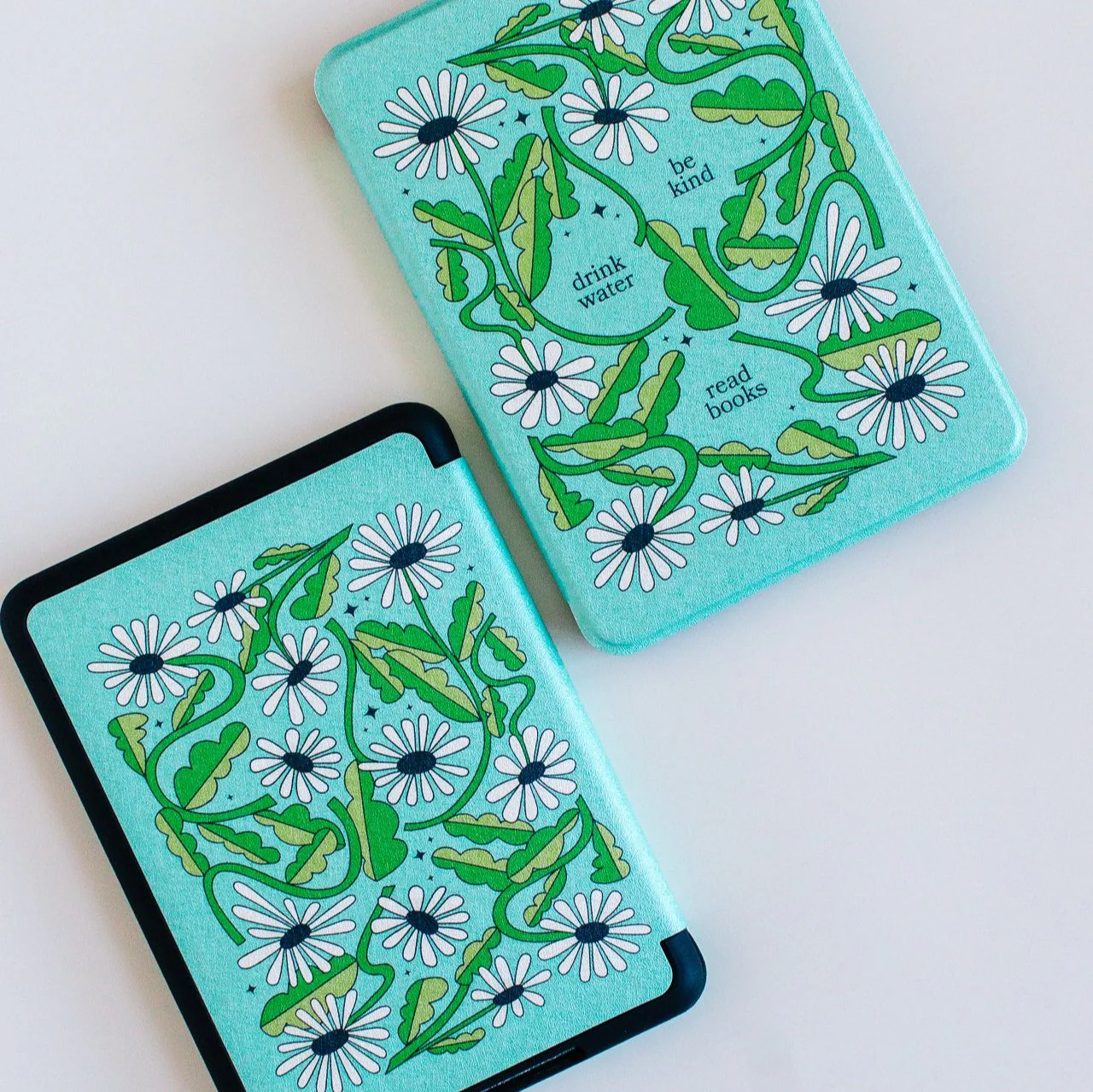 Be Kind, Drink Water, Read Books • Kindle Case